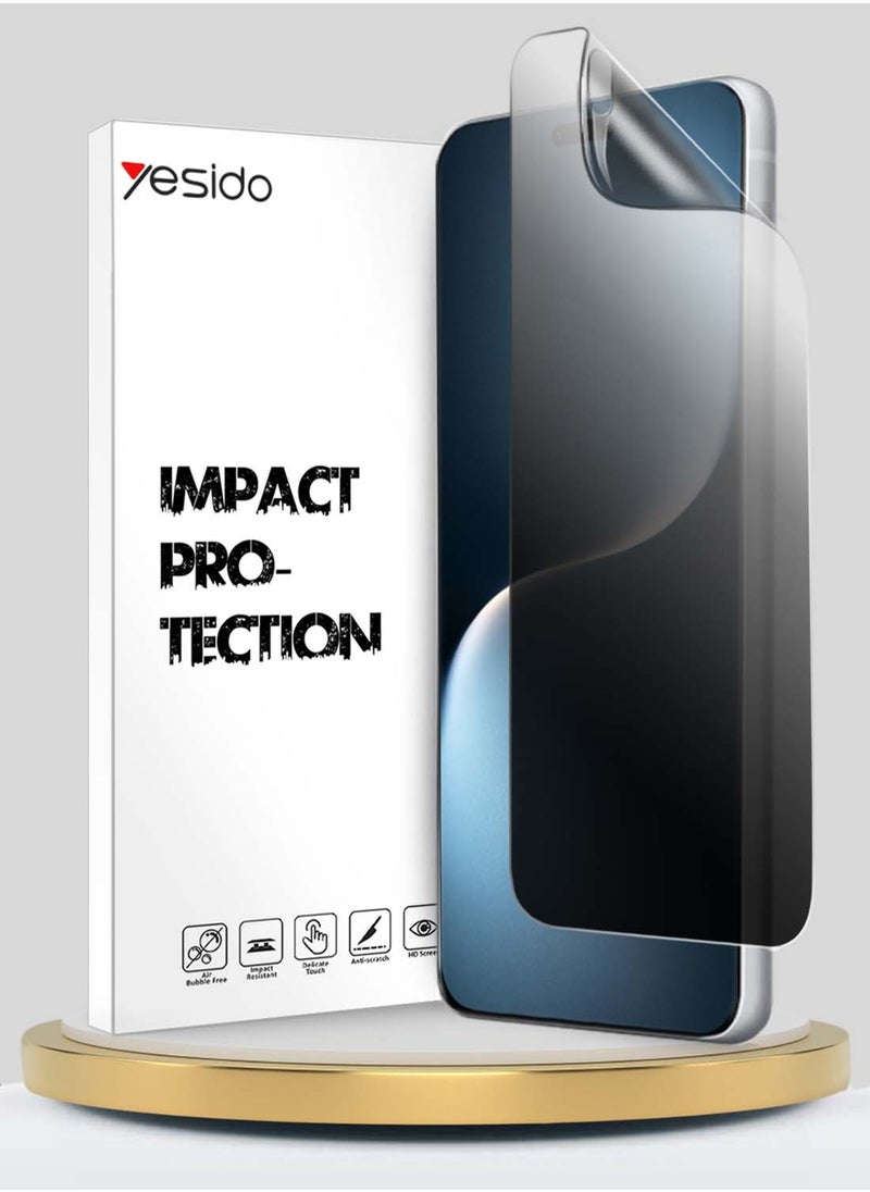 Yesido Honor Magic7 Pro 5G 2024 Yesido Premium Hydrogel Anti Spy / Anti Privacy Film Thin and Flexible Screen Protector - Clear  - Image 1