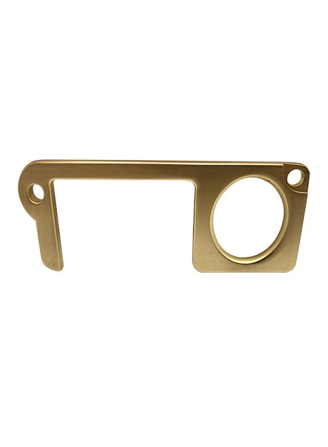 NIBEMINENT EDC Elevator Button Door Opener Closer Gold 10cm - Image 1