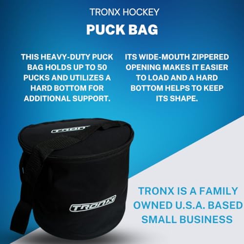 TronX Waterproof Hockey Puck Bag - Holds up to 50 Pucks - Equipment Carrying Bag For Hockey Pucks & Balls - Image 4