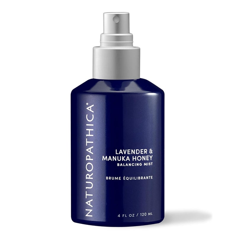Naturopathica Lavender  Manuka Honey Balancing Mist Facial Toner for Moisturizing Calming and Balancing Skin Facial Spray to Help Reduce Redness  Boost Hydration 4 fl oz