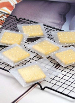 KASTWAVE 300Pcs Clear Cello Cellophane Bags Self Adhesive Thank You Plastic Bags for Bakery Candle Soap Cookie Candies Dessert Holiday New Year Party Favors  - Image 2