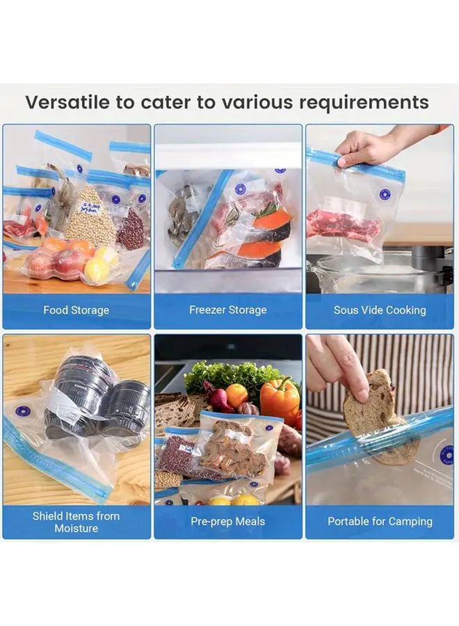 Portable Wireless Vacuum Sealer USB Charging 10 Bags Included Compact Food Storage - Image 5
