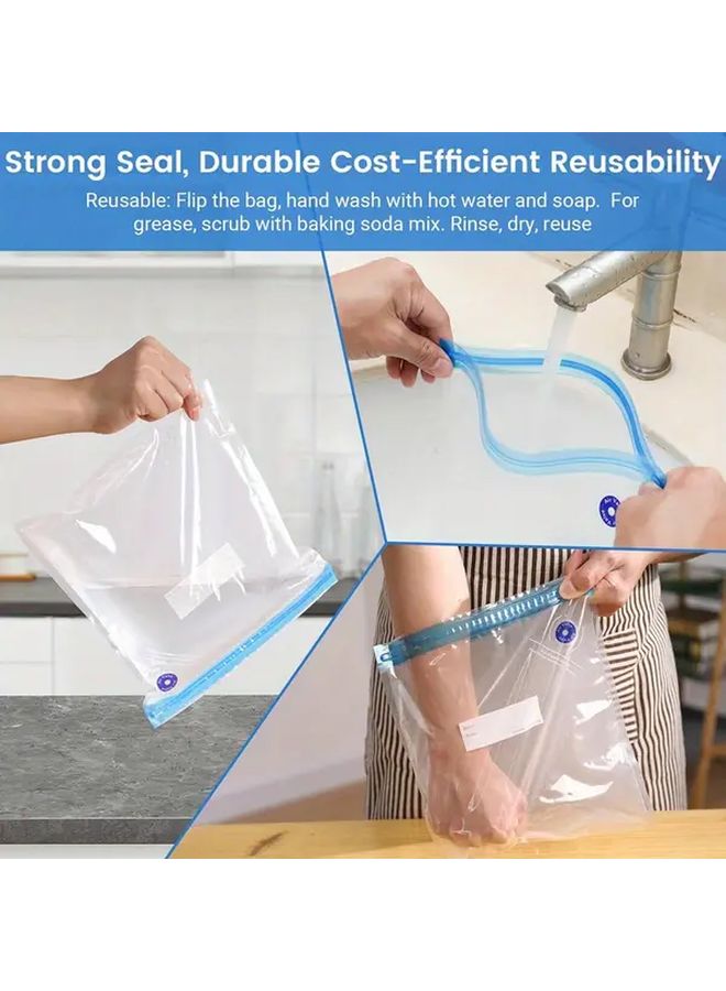 Portable Wireless Vacuum Sealer USB Charging 10 Bags Included Compact Food Storage - Image 3