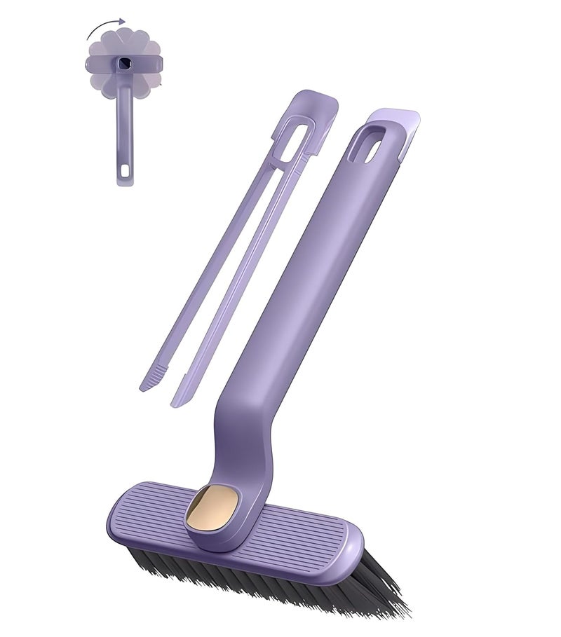 Sajo Fashion Sajo Fashion MultiFunction Bathroom Plastic Cleaning BrushTiles Cleaning BrushHard Bristle Rotating Crevice Gap Cleaning Brushes for BathroomFloor Cleaner Brush  - Image 1