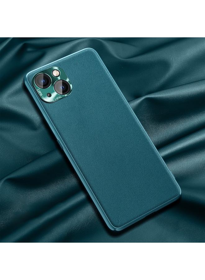 S-TOP Case For iPhone 13 mini Plain Skin Leather Case - Image 1