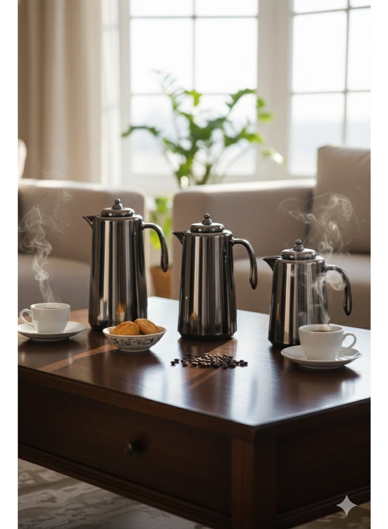 Najib Vacuum Flask – 0.5 Liter – Metal Body – Modern Design - Image 5