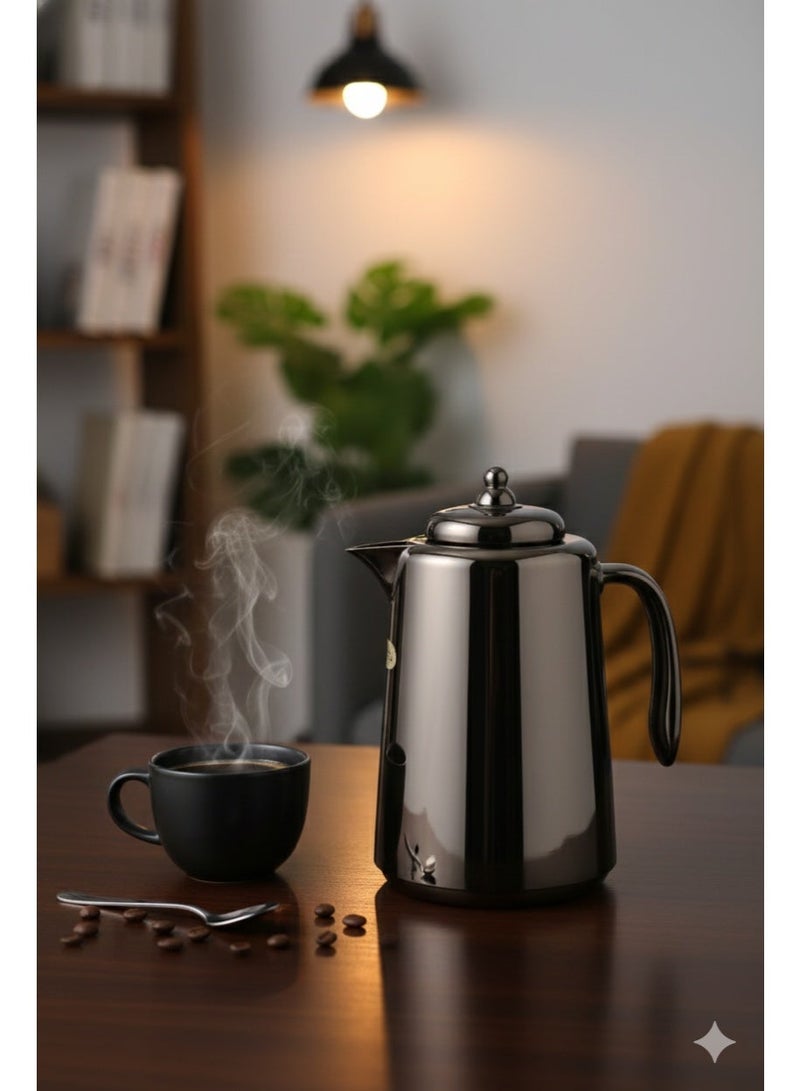 Najib Vacuum Flask – 0.5 Liter – Metal Body – Modern Design - Image 4