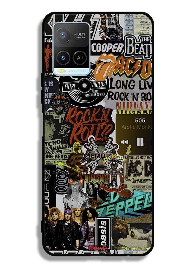 Tolwak Vivo Y32 Protective Case Cover Long Live Rock N Roll - Image 2
