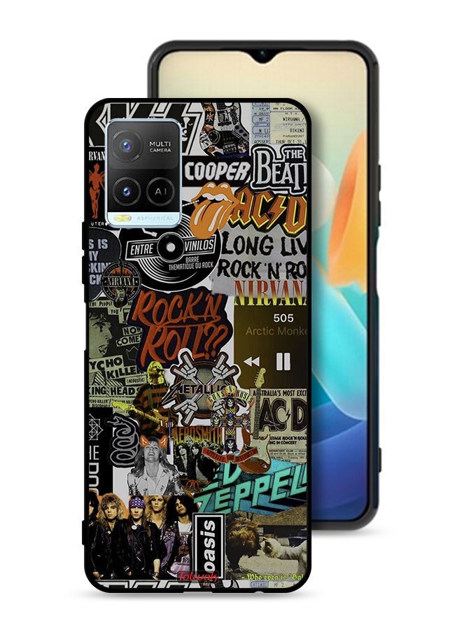 Tolwak Vivo Y32 Protective Case Cover Long Live Rock N Roll - Image 1