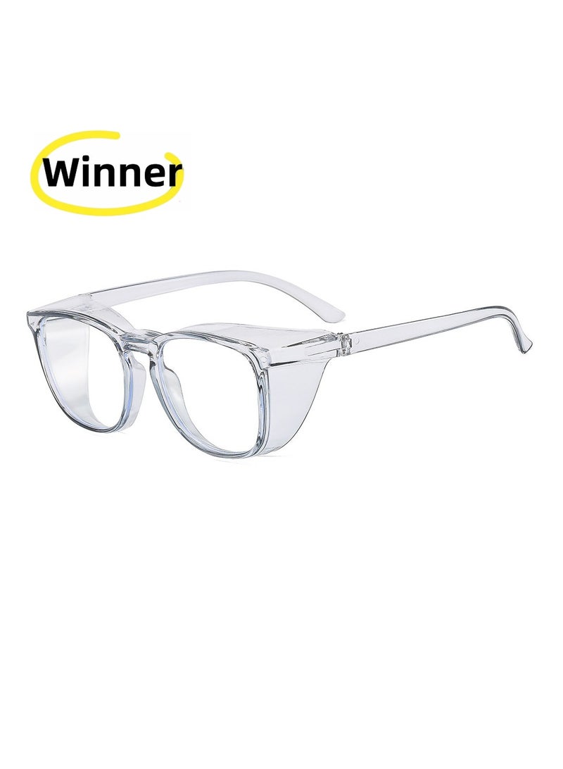 Winner Safety Glasses Goggles women men saftey Anti Fog Clear Eye Protective Goggles Protection Safety Glasses Transparent transparent - Image 1