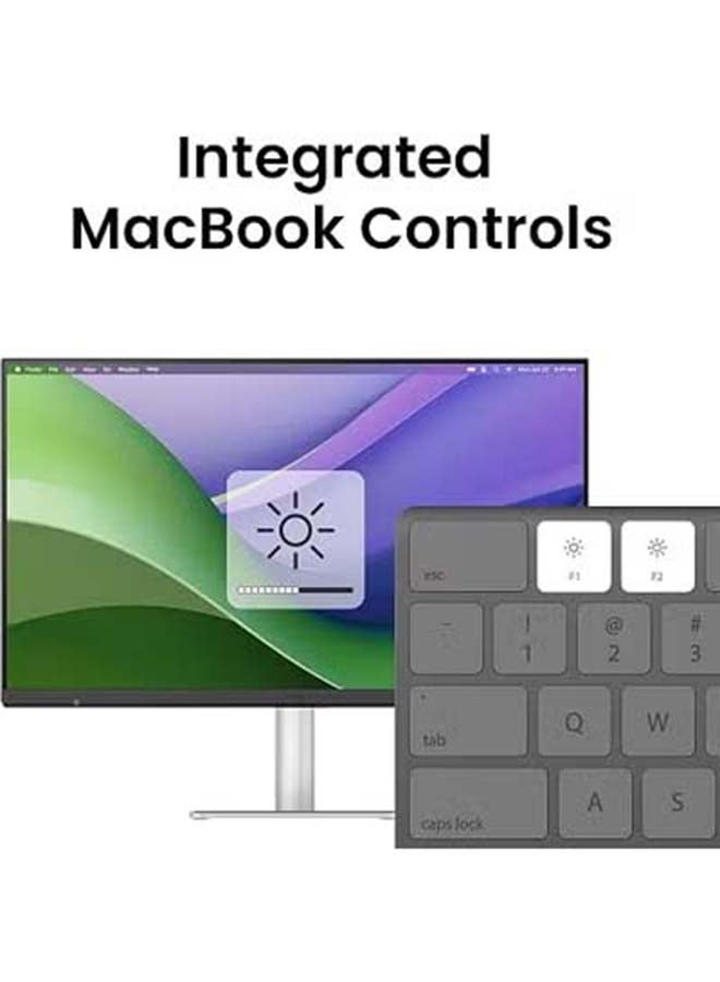 BenQ MA320UG 32” 4K 120Hz Nano Gloss Monitor for Mac, Dual Thunderbolt 4 96W/15W, Mac Color, Daisy Chain, KVM, Brightness & Volume Control on Mac, Height & Tilt Adjustment, P3 Color Grey gris Grey - Image 4