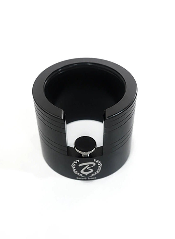 بريستا سبيس محطة دك، ارتفاع قابل للتعديل، من الفولاذ المقاوم للصدأ الممتاز، مثالية لضغط الإسبريسو المتسق، 53 مم - أسود - Image 2