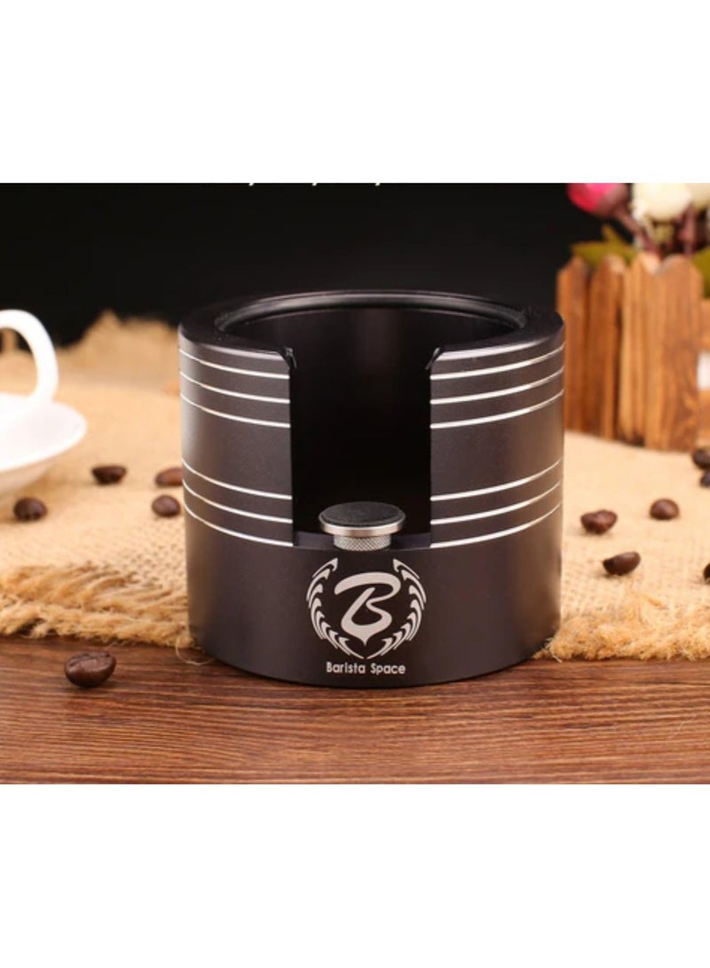 بريستا سبيس محطة دك، ارتفاع قابل للتعديل، من الفولاذ المقاوم للصدأ الممتاز، مثالية لضغط الإسبريسو المتسق، 53 مم - أسود - Image 4