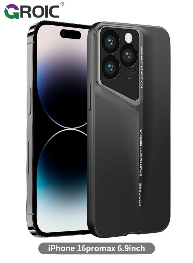 GROIC Designed for iPhone 16 Pro Max 6.9 Inch Case, Ultra Thin Frosted Slim Minimalist Lightweight Matte Hard PC Compatible with iPhone 16 Pro Max Cover Protective Shockproof Bumper Case Full Protection - Image 1