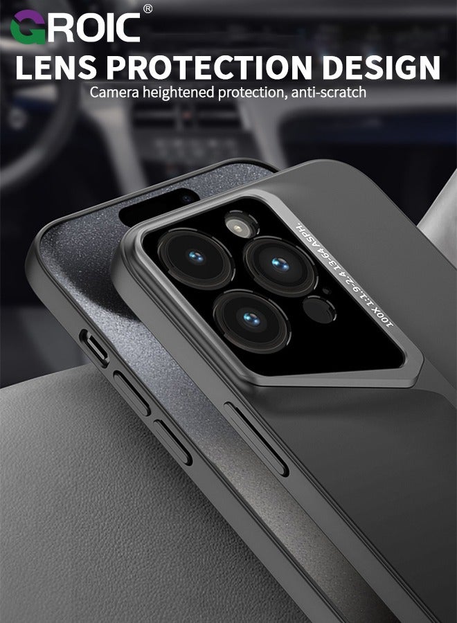 GROIC Designed for iPhone 16 Pro Max 6.9 Inch Case, Ultra Thin Frosted Slim Minimalist Lightweight Matte Hard PC Compatible with iPhone 16 Pro Max Cover Protective Shockproof Bumper Case Full Protection - Image 5