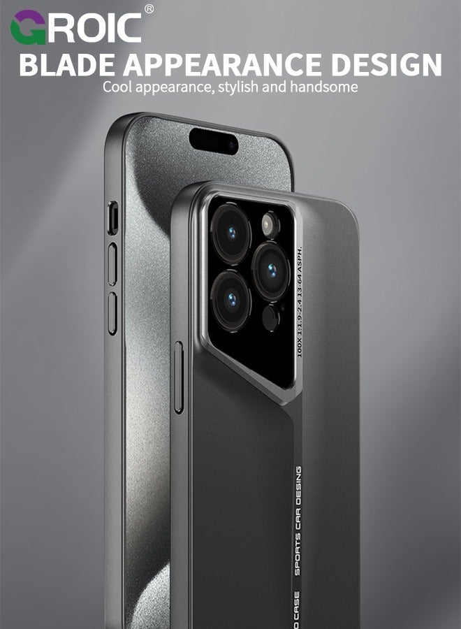 GROIC Designed for iPhone 16 Pro Max 6.9 Inch Case, Ultra Thin Frosted Slim Minimalist Lightweight Matte Hard PC Compatible with iPhone 16 Pro Max Cover Protective Shockproof Bumper Case Full Protection - Image 3