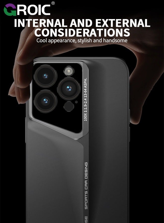 GROIC Designed for iPhone 16 Pro Max 6.9 Inch Case, Ultra Thin Frosted Slim Minimalist Lightweight Matte Hard PC Compatible with iPhone 16 Pro Max Cover Protective Shockproof Bumper Case Full Protection - Image 4