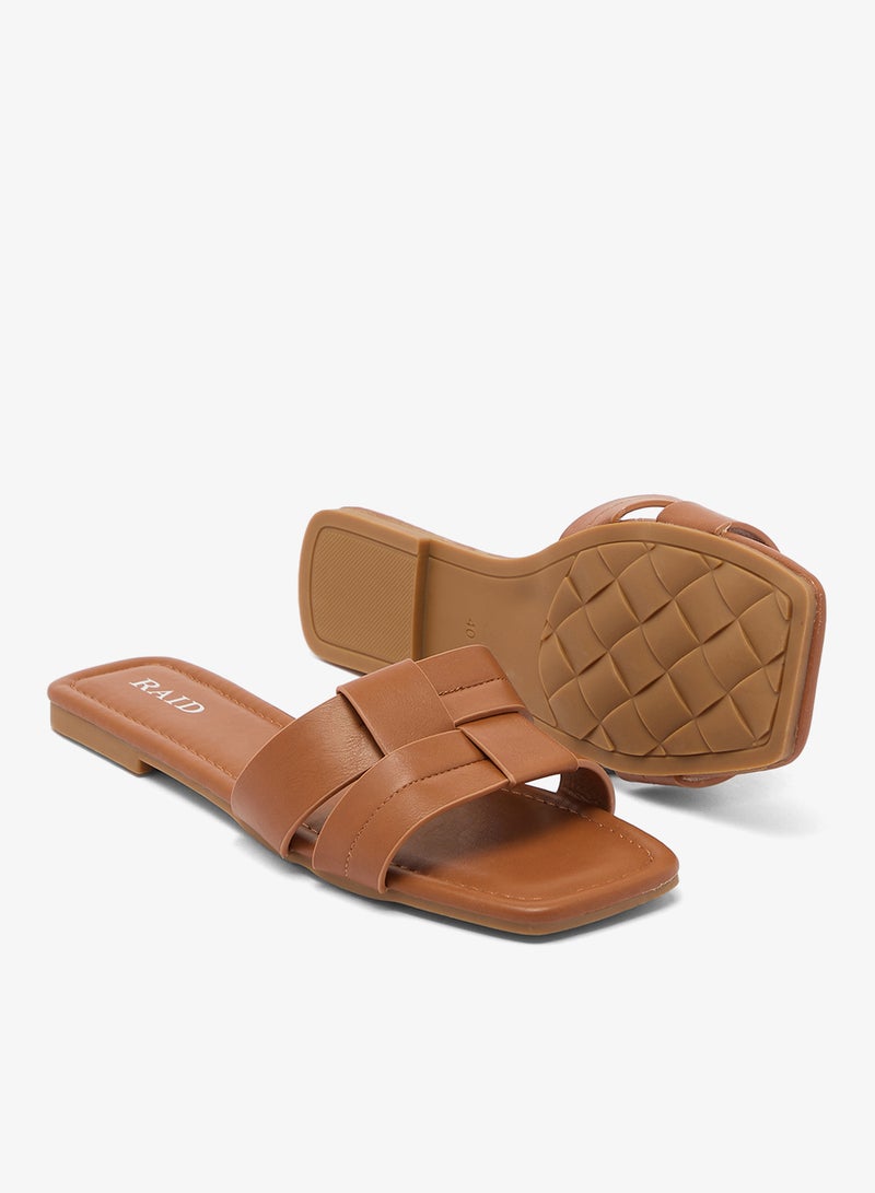 RAID Casual Flat Slide Sandals - Image 3