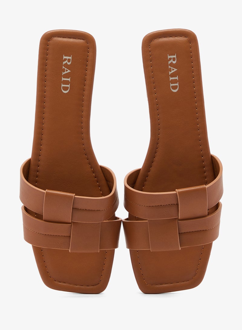 RAID Casual Flat Slide Sandals - Image 4