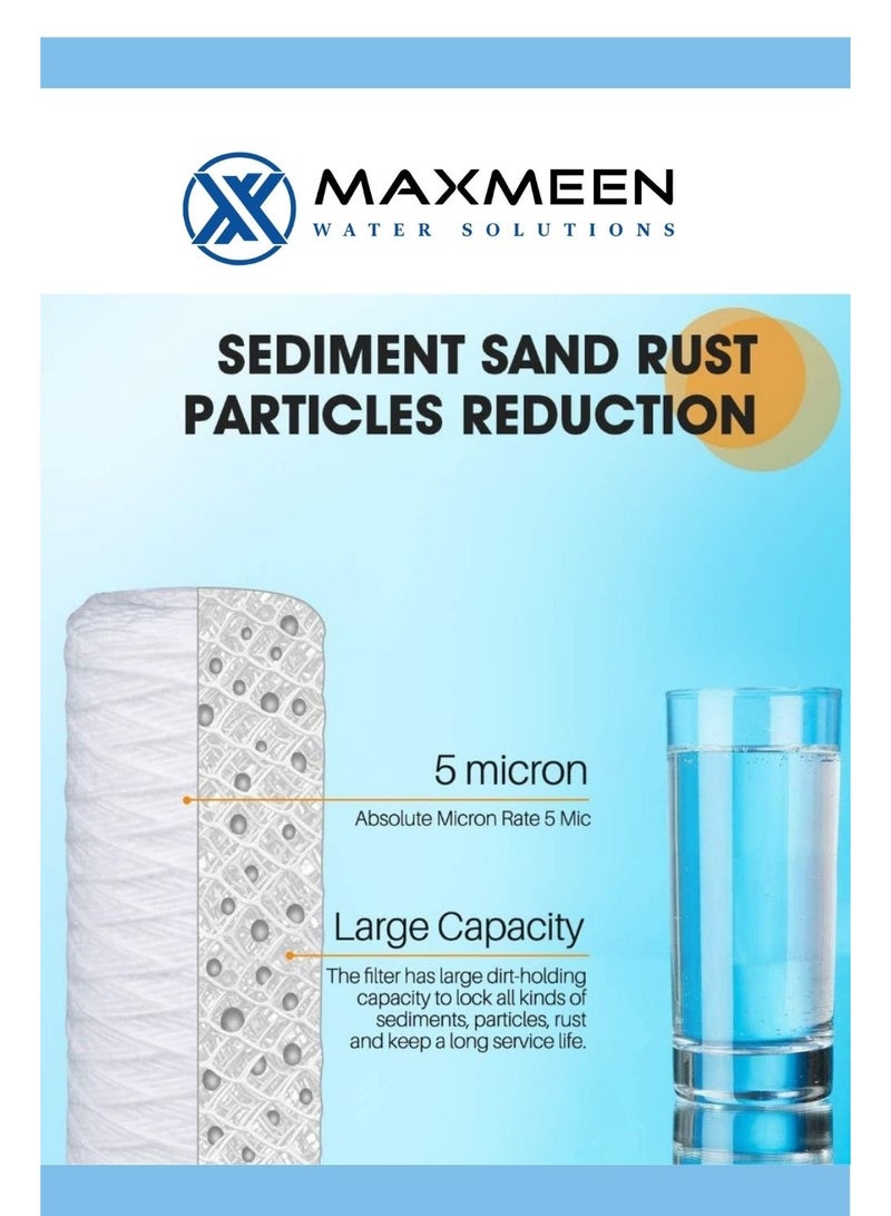 ماكسمين غيار فلتر مياه خيوط قطنية 20 بوصة –  ماكسمين - Image 5