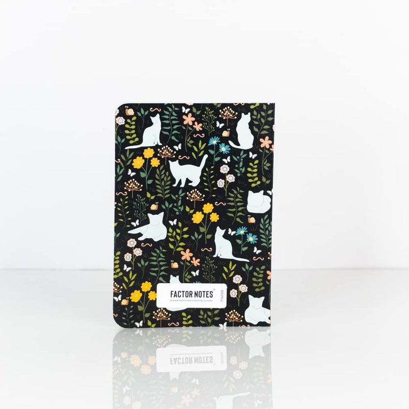 FACTOR NOTES A6 Notebook: Ruled | 90 GSM | 160 Pages (Meow Time) - Image 4