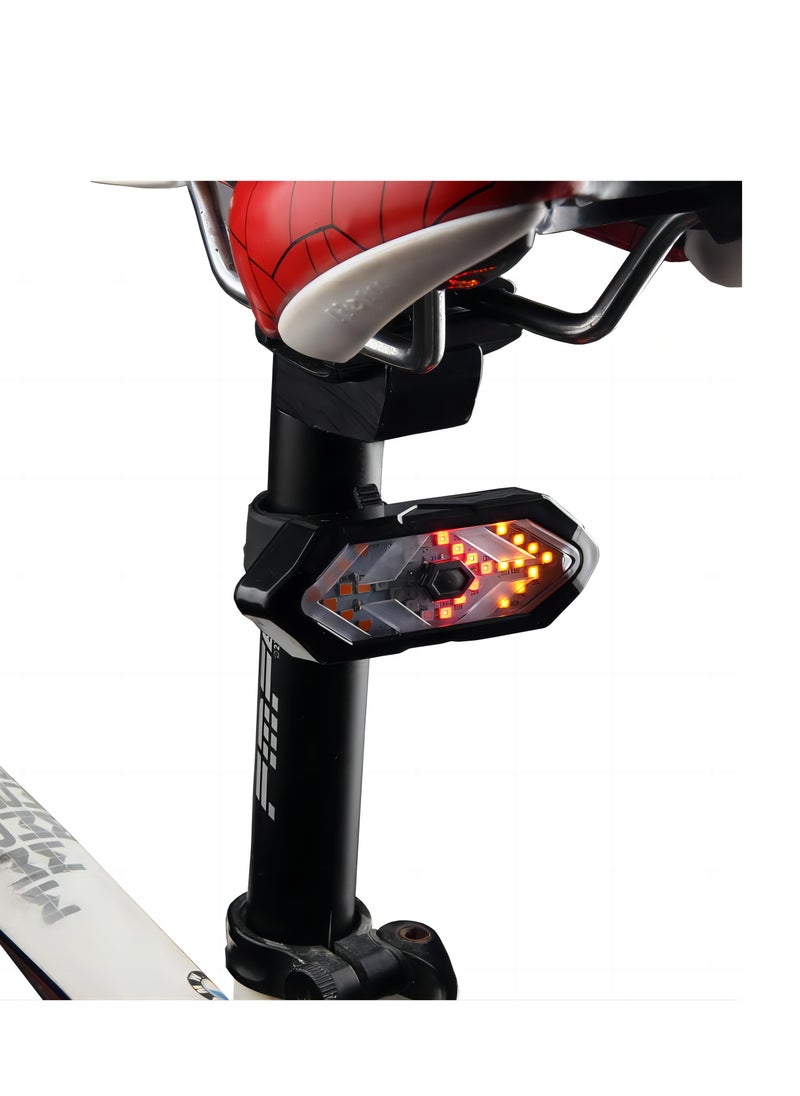 Generic - Smart Bike Turn Signal USB Rechargeable Bicycle Taillight Rear Light - Image 1