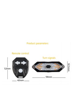 Generic Smart Bike Turn Signal USB Rechargeable Bicycle Taillight Rear Light  - Image 5