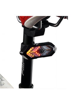 Generic Smart Bike Turn Signal USB Rechargeable Bicycle Taillight Rear Light  - Image 3