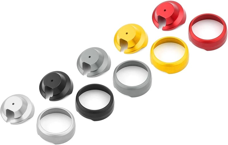 Vuzmode CNC Aluminum Motorcycle Speedometer Trim Ring - Red - Image 3