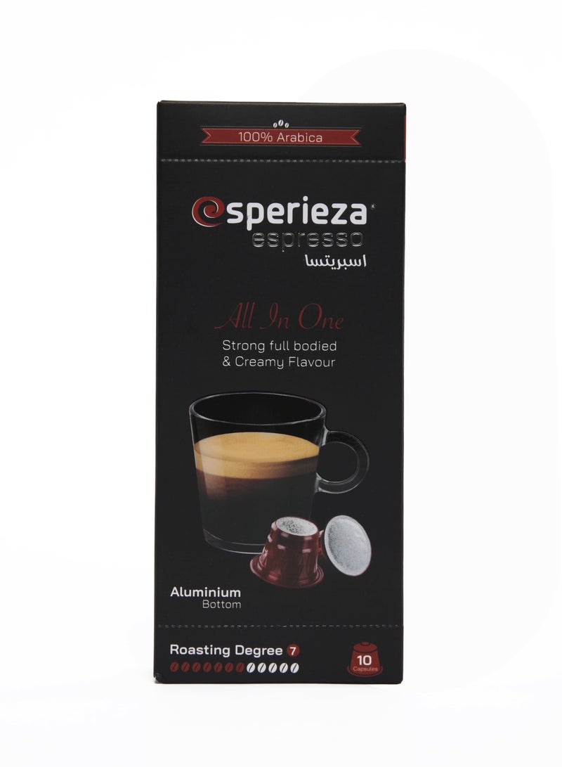 Esperieza All In One Espresso - 10 capsules