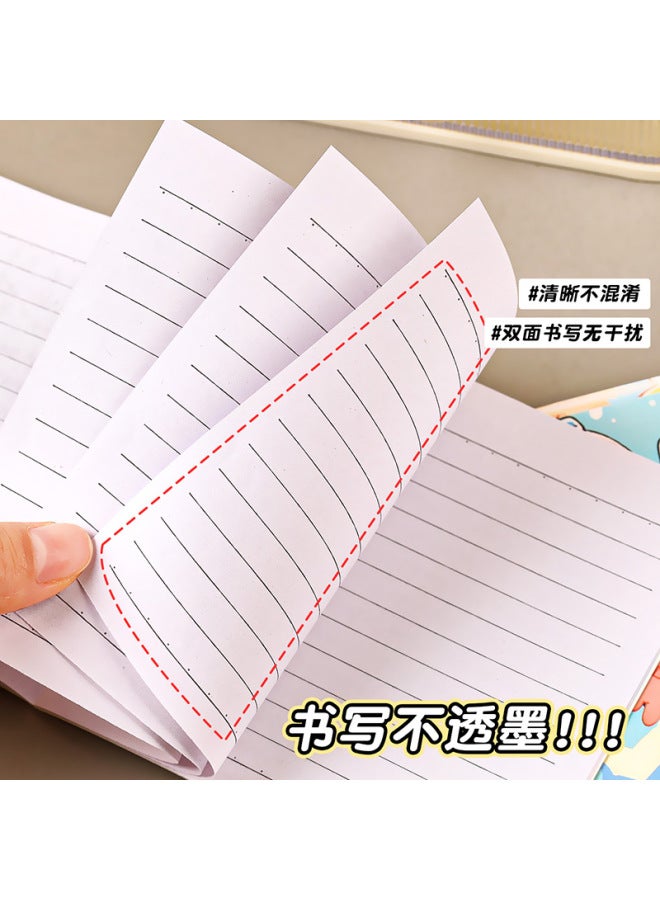 HELPS Creative Cartoon Pocket Notebooks, Student Mini High-value Staple-bound Lined Notepads, Cute Portable Small Notebooks - Image 3