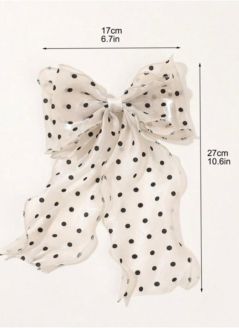 Shein 1pc Large Bow Hair Clip  - Image 4