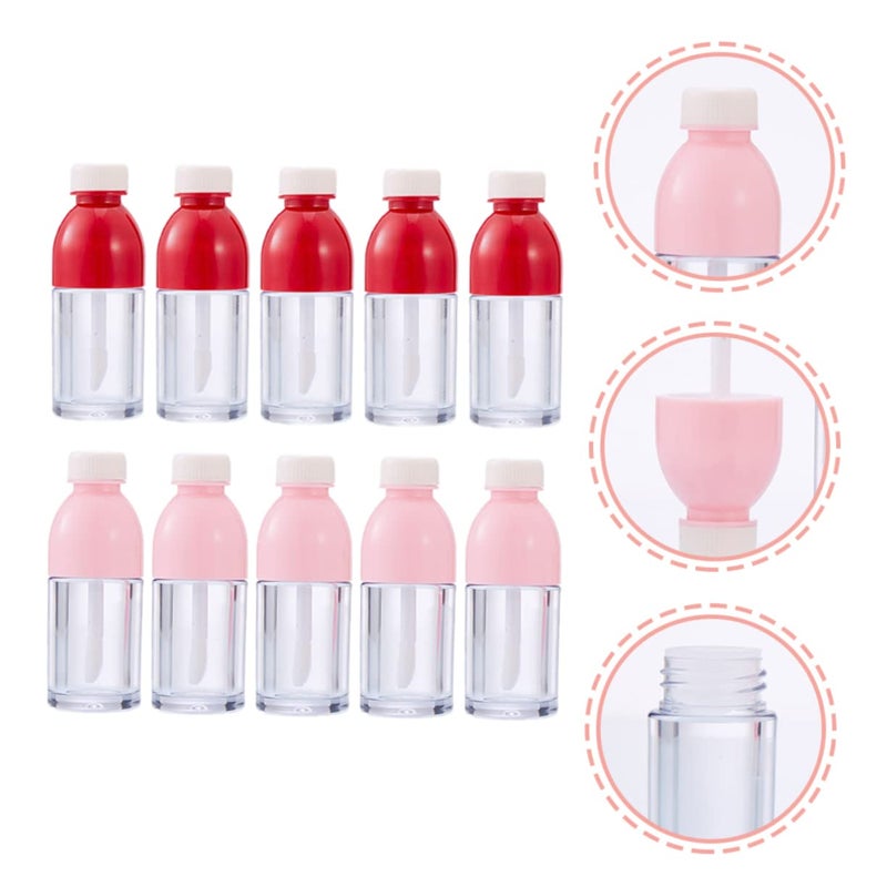 Didiseaon 10pcs Bottle Diy Lip Gloss Tubes Travel Lip Balm Containers Portable Toiletry Bottles for Women - Image 3