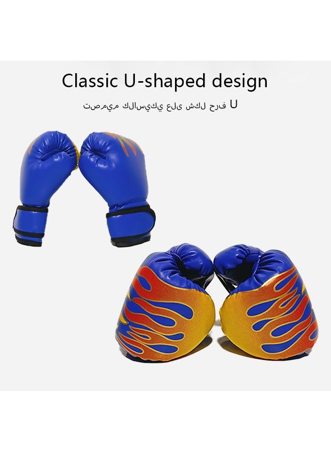 Boxing Gloves - Professional Training Sparring Gloves, 8 Oz Heavy Bag Punching Gloves for Kids, Kids Boxing Gloves for Boxing, Kickboxing, Karate, Muay Thai, MMA Training (8oz) - Image 3
