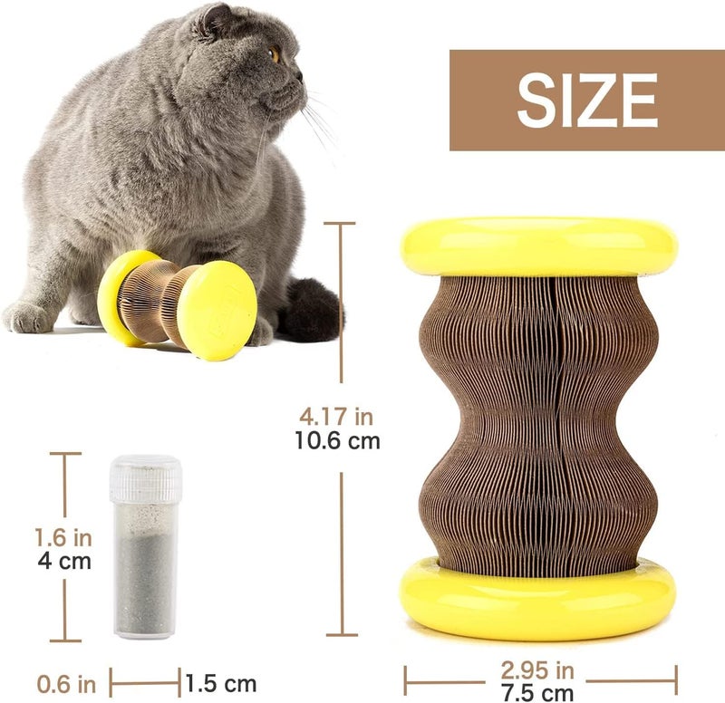 Refillable Scratcher Toy for Cats, Interactive Kitty's Faithful Playmate, Reduce Obesity and Loneliness - Image 5