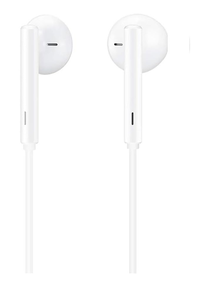 Honor Earphones Classic USB-C Headset Stereo Audio Wired Headphone with Mic Microphone Volume Control Wind Compatible with Honor AM33R Compatible with Samsung and All Mobile Phones Devices (White) White - Image 5