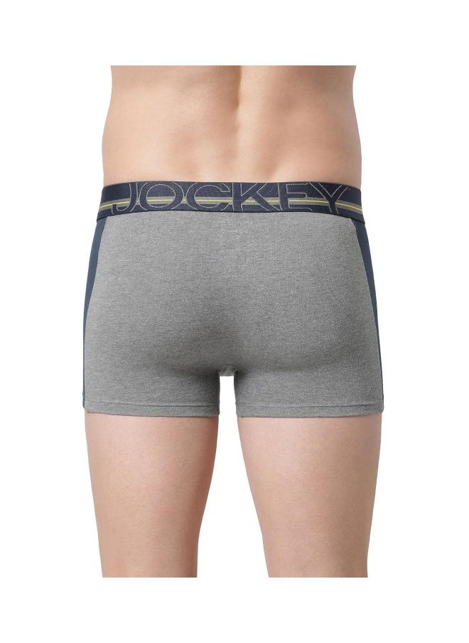 JOCKEY - Jockey US21 Men Super Combed Cotton Elastane Stretch Solid Trunk with Ultra soft Waistband - Image 1