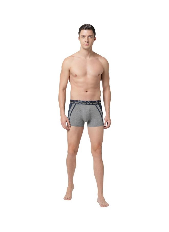 JOCKEY - Jockey US21 Men Super Combed Cotton Elastane Stretch Solid Trunk with Ultra soft Waistband - Image 1