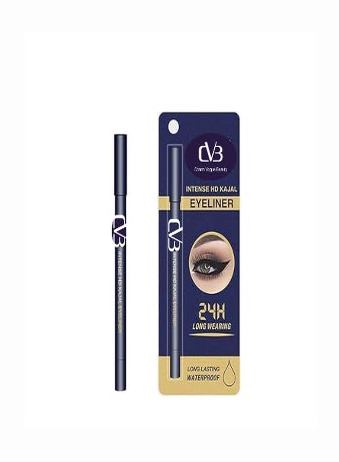 CVB C75 Intense HD Kajal Eyeliner | Non-Smudging | Water Resistant | 24 Hr Long Stay | Black | 1.2g - Image 1