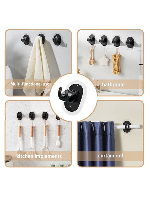 Universal Curtain Rod Holders Gold