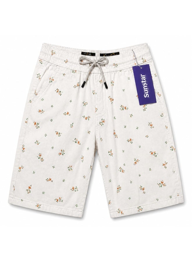 SUNSTAR Premium Cotton Floral Shorts - Image 2