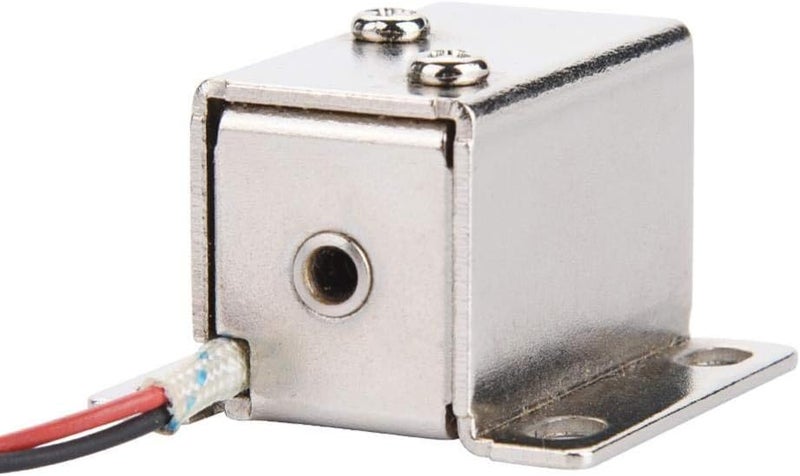 klarako Dc12V Solenoid Electromagnetic Electric Lock，Mini Door Drawer Tongue Down Widely Used Door Cabinet Drawer Access Control for Cabinet Drawer Safety Lock Intelligent Lock - Image 4