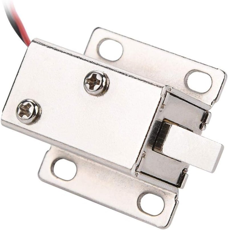 klarako Dc12V Solenoid Electromagnetic Electric Lock，Mini Door Drawer Tongue Down Widely Used Door Cabinet Drawer Access Control for Cabinet Drawer Safety Lock Intelligent Lock - Image 3