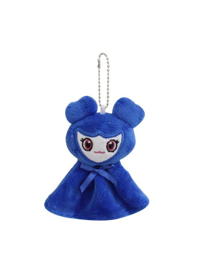 Generic - Twice Park Zhixiao Hirai Tao Sun Caiying Momo Lovely Plush Couple Doll Key Bag Skirt Pendant-Specifications:10cm Skirt Pendant-Color:Light Blue - Image 1