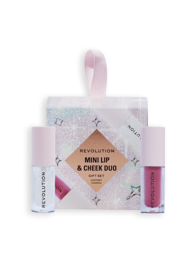 Makeup Revolution Revolution Mini Cheek and Lip Duo Gift Set 