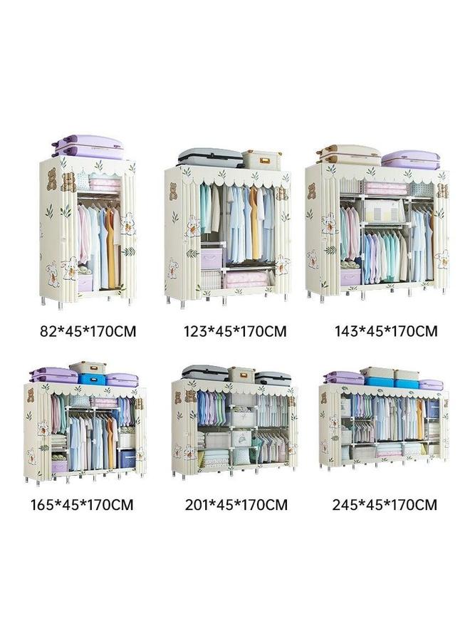 HOMESTAR Premium Fabric Wardrobe Organizer Portable Closet Clothes - Image 3