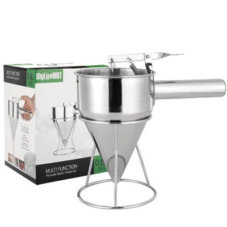 MyLifeUNIT Pancake Batter Dispenser Stainless Steel Funnel Cake Dispenser with Stand - pzsku/Z177F50E3CD5038347A5CZ/45/1749492802/c755d5ad-2d61-43c2-a4b5-72a8230b707c