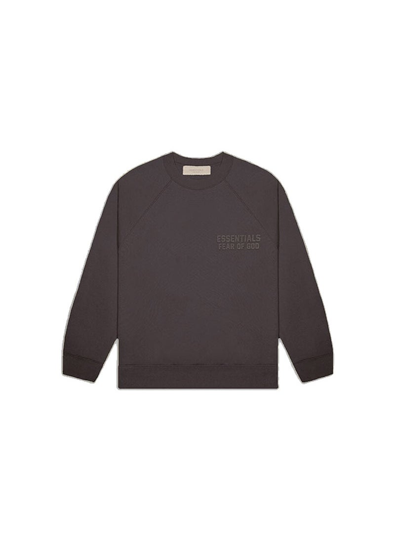 Generic - 2023SS Round Neck Fleece Sweatshirt FOG ESSENTIALS Print Seal Gray - Image 1