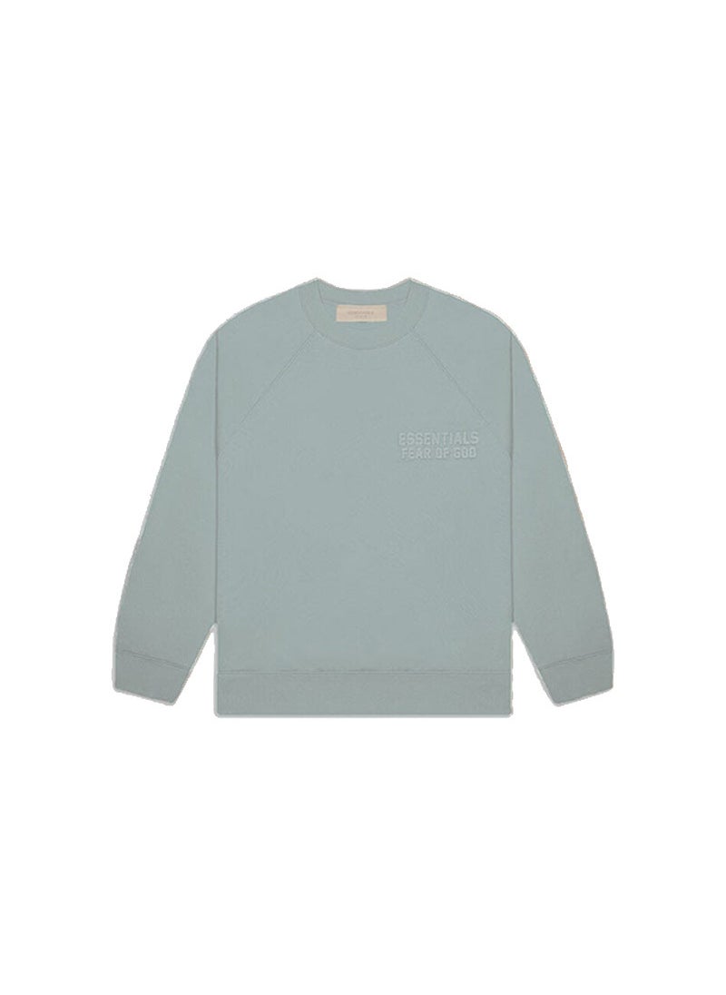 Generic - 2023SS Round Neck Fleece Sweatshirt FOG ESSENTIALS Print Seal Gray - Image 1