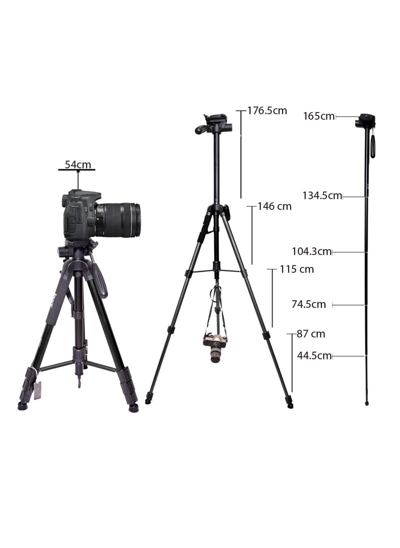 Jmary Jmary Kp-2264 Professional Tripod  - Image 2